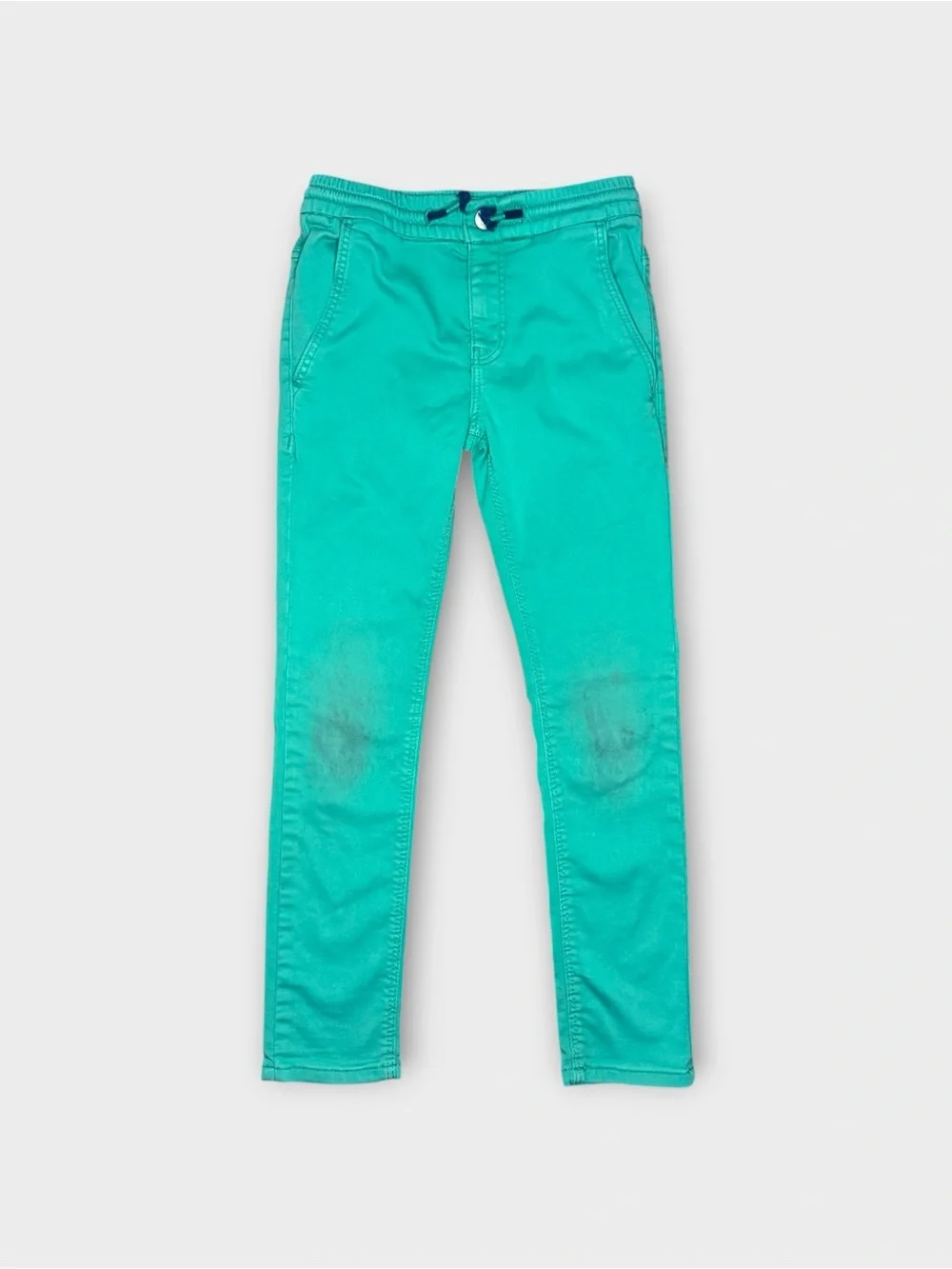Mini Boden Turquoise Skinny Pants